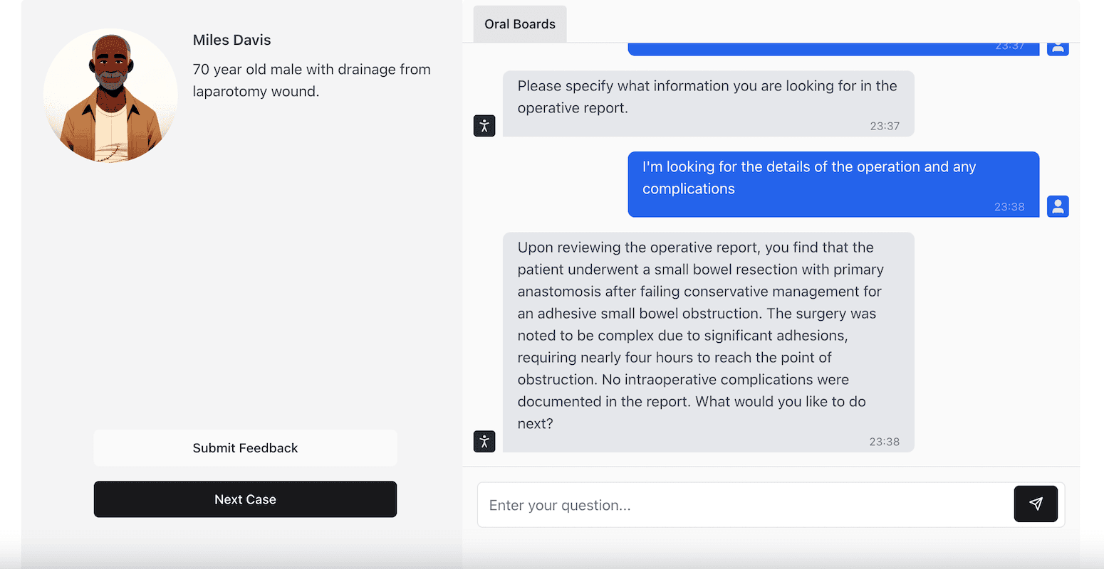 Surgery Oral Boards Course Screenshot